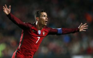 Cristiano con Portugal