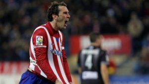 Godín con el Atlético