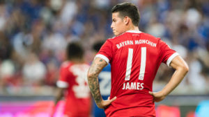 James con el Bayern
