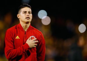 James con Colombia