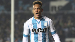 Lautaro con Racing