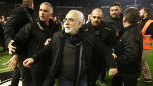 Iván Savvidis, presidente del PAOK