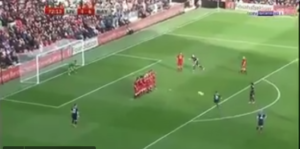 xabi alonso freekick