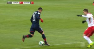 GENIAL ASISTENCIA de JAMES RODRIGUEZ bayern leipzig