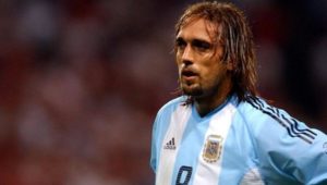 Batistuta con Argentina