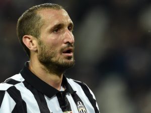 Chiellini con la Juve