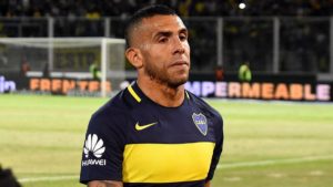 tevez en su regreso a boca
