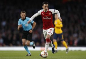 Ozil con Arsenal