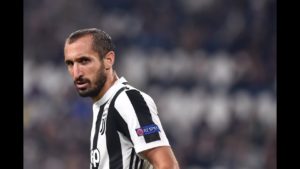 Chiellini con la juve