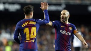 Coutinho - Iniesta