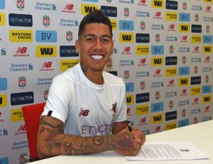 Firmino renueva con el Liverpool