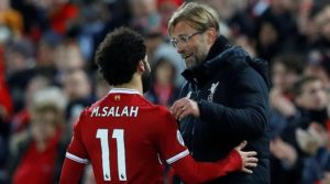 Klopp con Salah