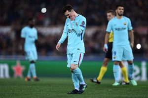 Messi triste