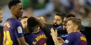 Mina ante el Celta
