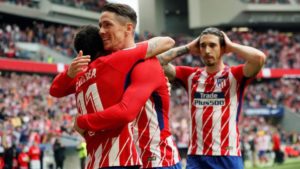 Torres con el Atlético