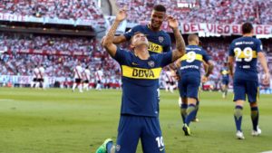 Cardona en el Superclásico
