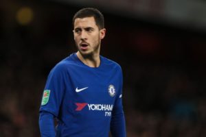 Hazard con el Chelsea