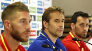 Lopetegui con España