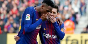 Messi con Mina
