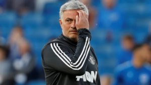 Mou con el United