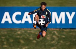 Neymar con Brasil