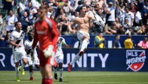 Zlatan con LA Galaxy