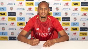 Fabinho es nuevo jugador del liverpool