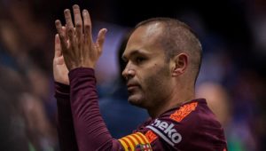 Iniesta se despide del barcelona