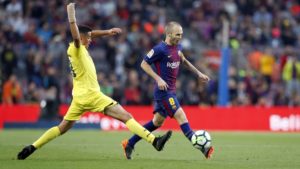 Quirúrgica asistencia de Iniesta y GOLAZO de Messi ante el villarreal