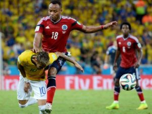 Neymar hace cuatro años en Brasil