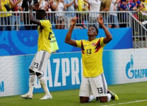 gol de mina en rusia 2018 con la seleccion colombia