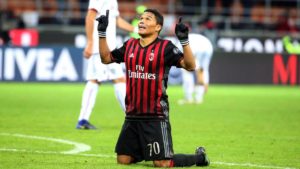 Bacca en el Milan