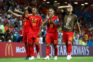 Bélgica en Rusia 2018