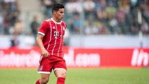 James con el Bayern