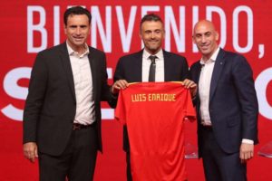 Luis Enrique en Las Rozas
