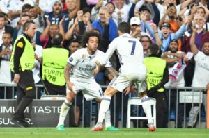 Cristiano con Marcelo