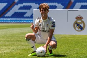 Odriozola, en el Bernabéu
