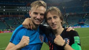 Croatas en la final del Mundial