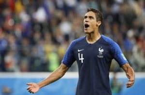Varane en Rusia 2018