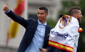 CR7 con el Madrid