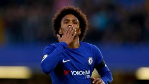 el mediocampista brasileño willian chelsea gol
