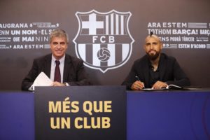 Vidal en su presentación
