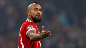 Vidal con el Bayern