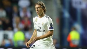 modric en el real madrid 2018