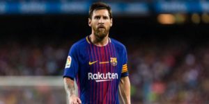 Messi con el Barca