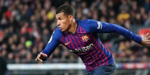 jeison murillo con la camiseta del barcelona