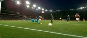 golazo de ramsey con el arsenal