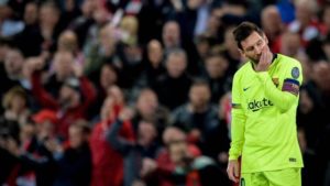 messi eliminado de la champions league