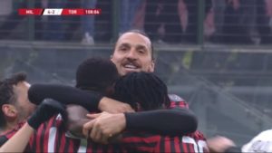 Zlatan Ibrahimovic pone la estocada y a semis de copa italia