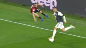 rabona de cristiano ronaldo 2020 juentus vs milan